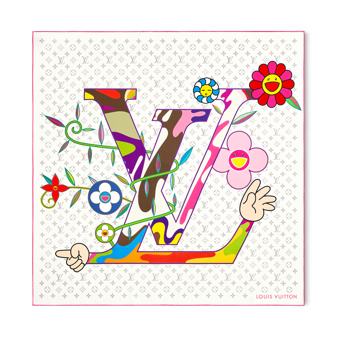 LOUIS VUITTON シルク100%フラワーモノグラム ストライプ ロゴ 楽天市場】【アパレル】LOUIS VUITTON ルイ ヴィトン ロゴ モノグラム